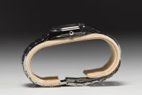 Omega - Seamaster Ceramic Black Tulip, men's watch, ceramic case and bracelet, Quartz movement, circa 1981.