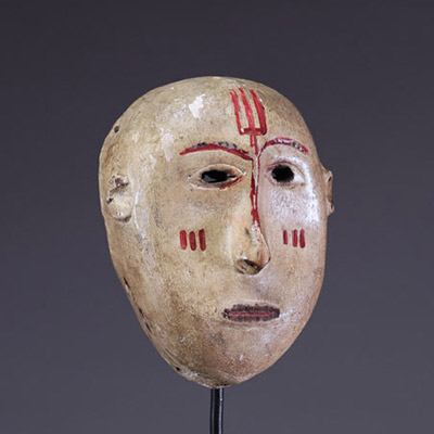 Afrique RDC - Ancien masque de la région du lac Moero, Congo RDC/Zambie, début XXème ou antérieur.