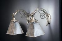 Pair of Art Deco sconces, probably German made.