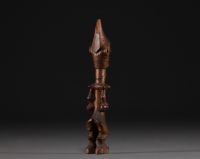 DRC - Bena Lulua statuette, finely carved.