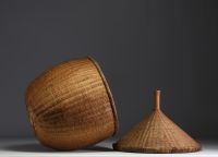 Collection of over 200 Central African baskets from the 19th and 20th centuries - Collection of Mr Christian Borzykowski.