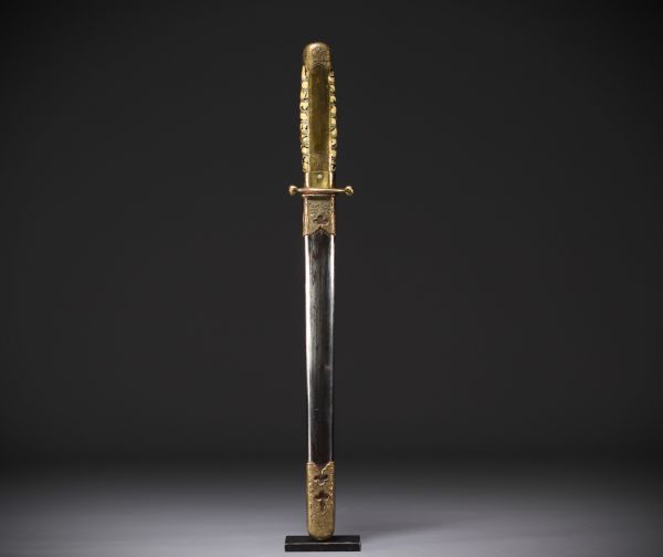 Chine - Dague d'officier nationaliste de la seconde guerre mondiale.