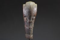 Indonésie - Rare ornement de coffre Hombung en bois sculpté de l'ethnie Batak, lac Toba sur l'île de Sumatra, fin XIXème.