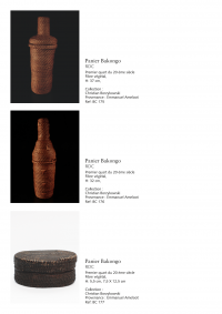 Collection of over 200 Central African baskets from the 19th and 20th centuries - Collection of Mr Christian Borzykowski.