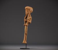 Lulua - manche de hache anthropomorphe - Rep.Dem.Congo