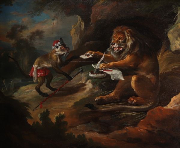 David TENIERS LE JEUNE (1610-1690) Entourage de. 