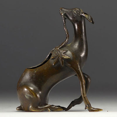 Chine - Brûle parfum en bronze 