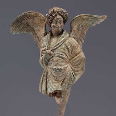 Ancien ange en terre cuite 