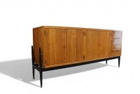 Alfred HENDRICKX (1931-2019) pour Belform - Enfilade quatre portes et quatre tiroirs, vers 1956.