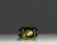 Flavio POLI (1900-1984) Soliflore Sommerso en verre multicouche, Murano, vers 1960-70