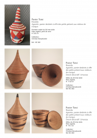Collection of over 200 Central African baskets from the 19th and 20th centuries - Collection of Mr Christian Borzykowski.