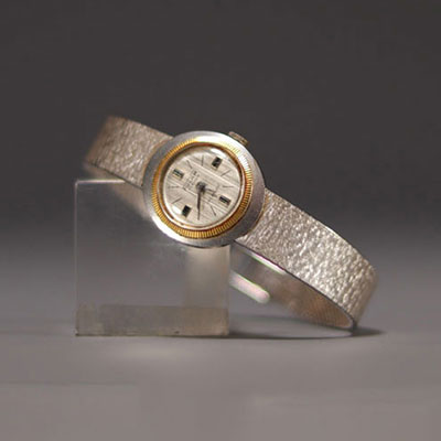 Fulam - Ladies' watch in 18K white and yellow gold weighing 38.3 grams.