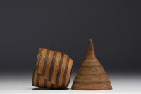 Collection of over 200 Central African baskets from the 19th and 20th centuries - Collection of Mr Christian Borzykowski.