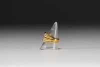 Chevalière in 18k gold weighing 16g.