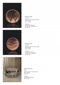 Collection of over 200 Central African baskets from the 19th and 20th centuries - Collection of Mr Christian Borzykowski.