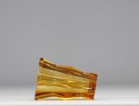 Vase Scailmont, ambre, Art Déco 1930-1935