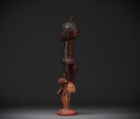 Grande statue Lulua - Bakwa-Luntu - collectée vers 1900 - Rep.Dem.Congo