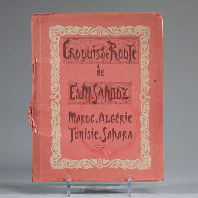 Édouard Marcel SANDOZ (1881-1971) Croquis de Route, Maroc, Algérie, Tunisie, Sahara.