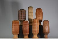 Collection of over 200 Central African baskets from the 19th and 20th centuries - Collection of Mr Christian Borzykowski.