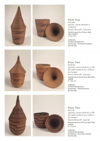 Collection of over 200 Central African baskets from the 19th and 20th centuries - Collection of Mr Christian Borzykowski.