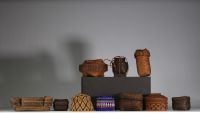 Collection of over 200 Central African baskets from the 19th and 20th centuries - Collection of Mr Christian Borzykowski.