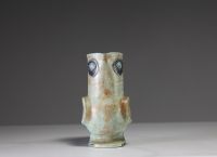 Marcel GUILLOT (1910-1985) Glazed ceramic ‘Hibou’ jug, circa 1950, signed under the base.