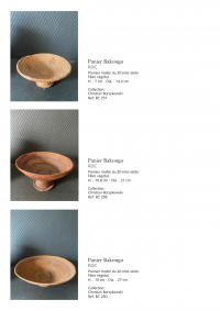 Collection of over 200 Central African baskets from the 19th and 20th centuries - Collection of Mr Christian Borzykowski.